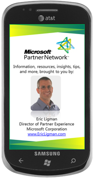 Microsoft Partner Info mobile app