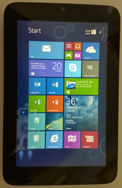 screen