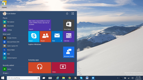 Start Menu